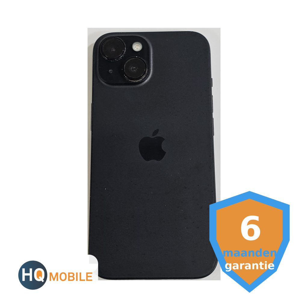 apple iphone 15 – 128gb – zwart 87% | tweedehands