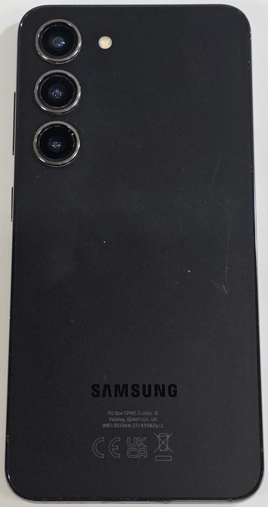 samsung galaxy s23 128gb zwart | tweedehands
