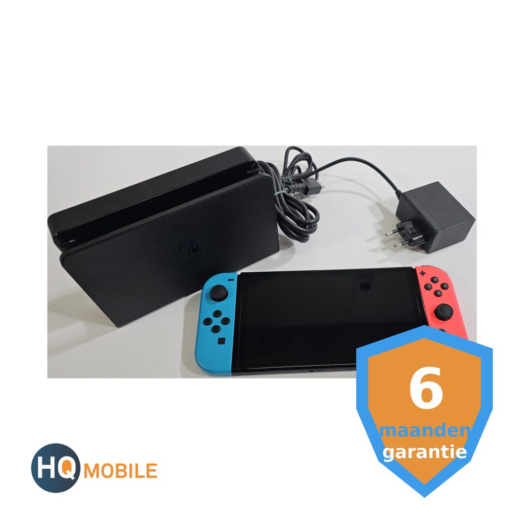 nintendo switch oled blauw/rood | tweedehands