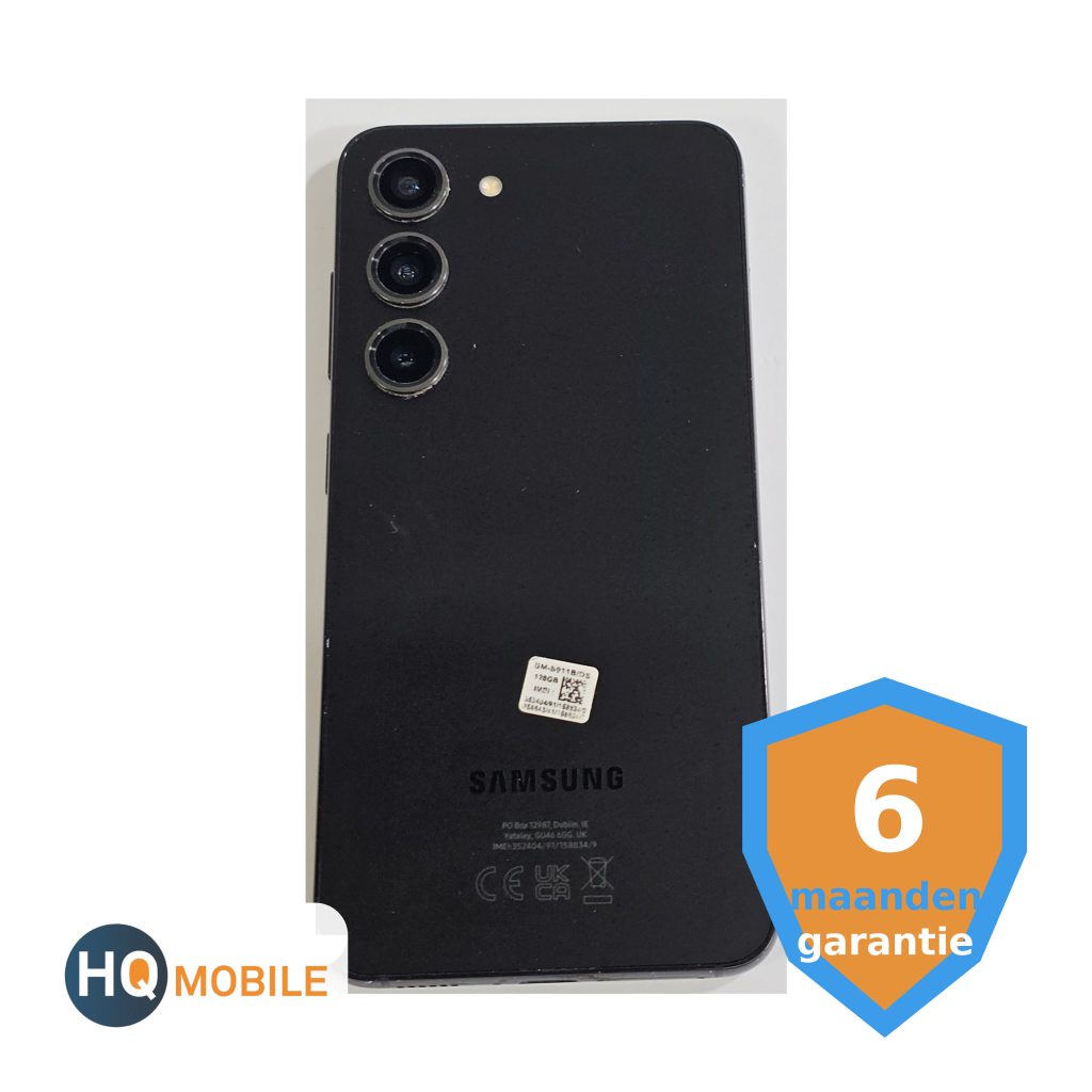 samsung galaxy s23 128gb zwart | tweedehands
