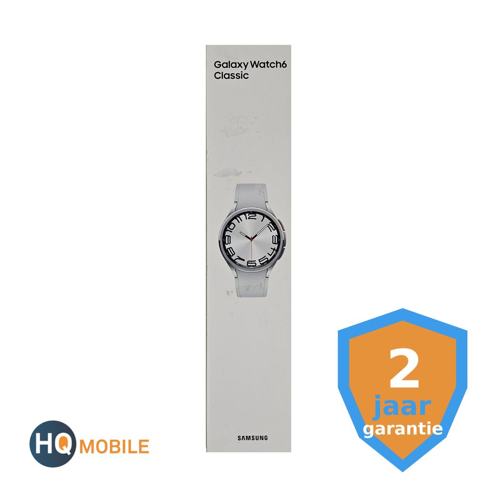 samsung galaxy watch6 classic 47mm zilver nieuw