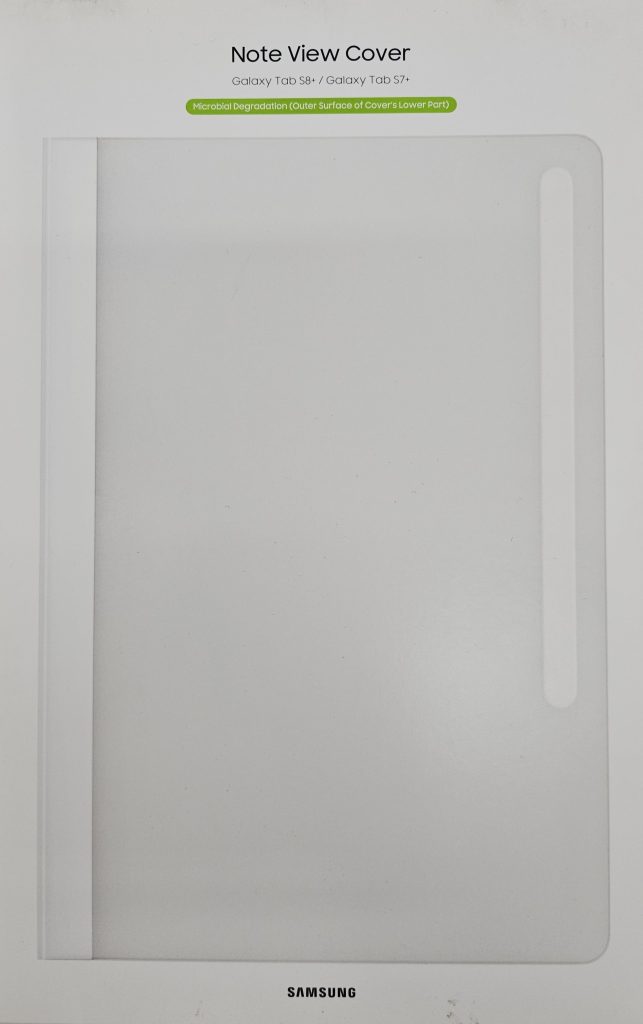 clear view case tab s7 fe/tab s7/s8 plus wit | nieuw