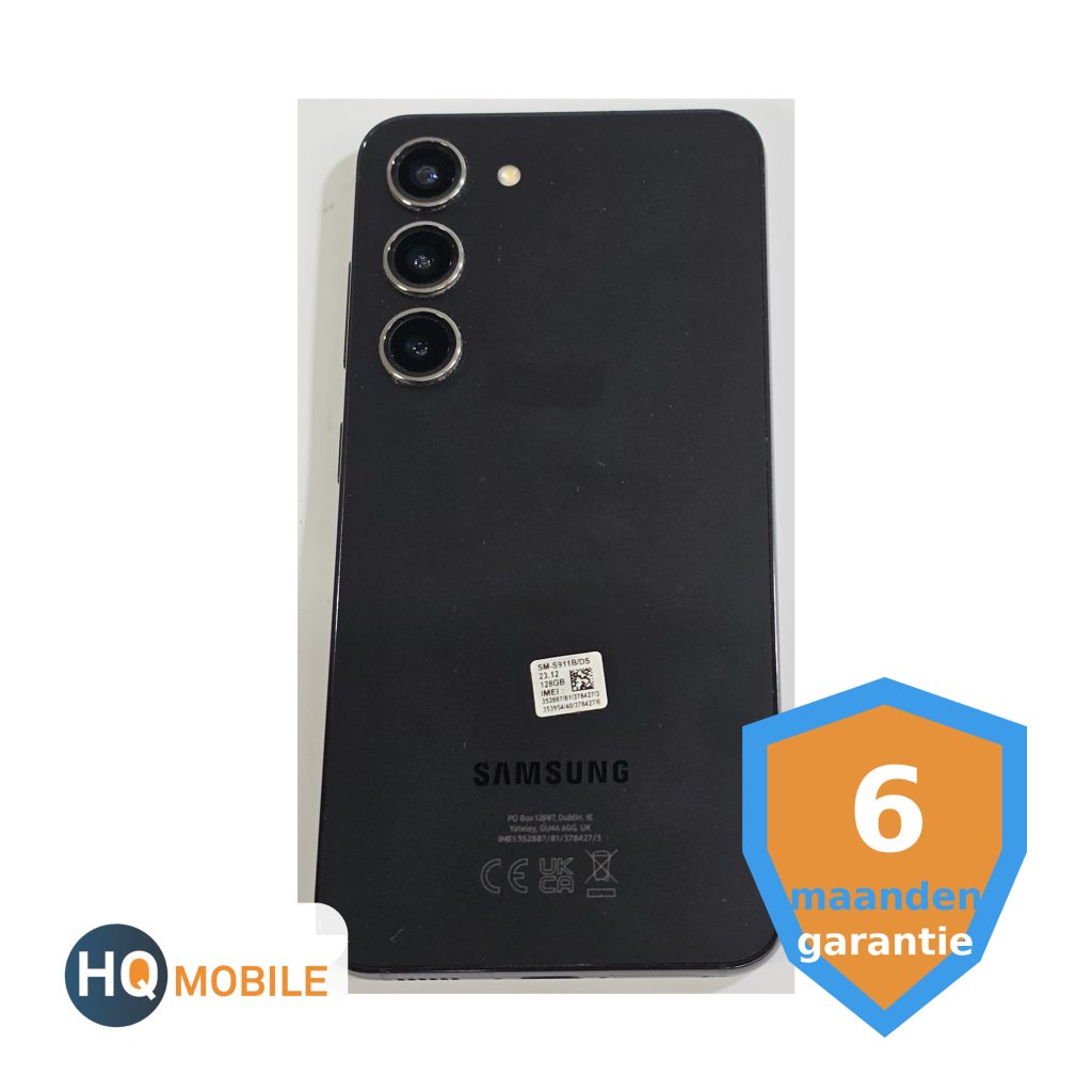 samsung galaxy s23 128gb zwart | tweedehands