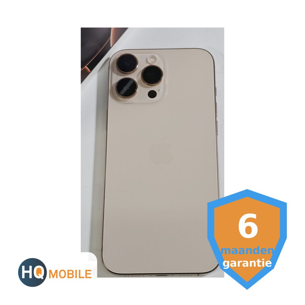 apple iphone 16 pro max 256gb brons 91% | tweedehands