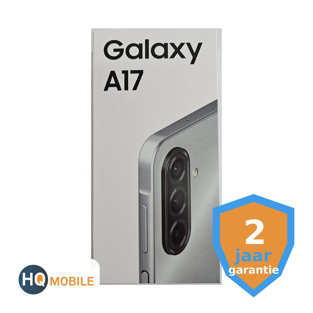 samsung galaxy a17 4g 128gb zilver | nieuw